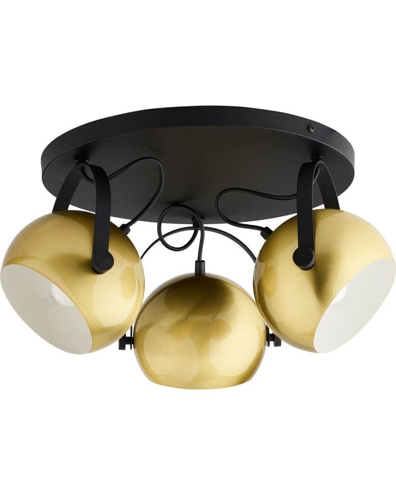 Спот з трьома лампами TK lighting Parma Gold 4153