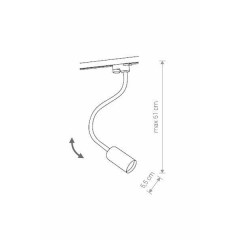 Світильник для трекової системи Nowodvorski 9331
