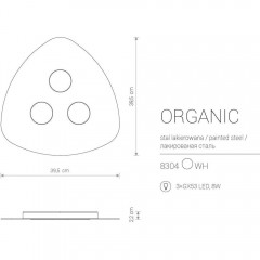 Стельовий світильник Nowodvorski 8304 ORGANIC