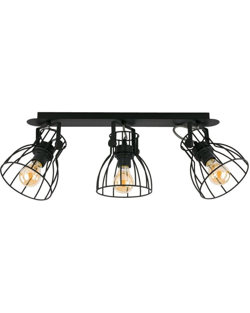 Спот з трьома лампами TK lighting 2122 Alano Black