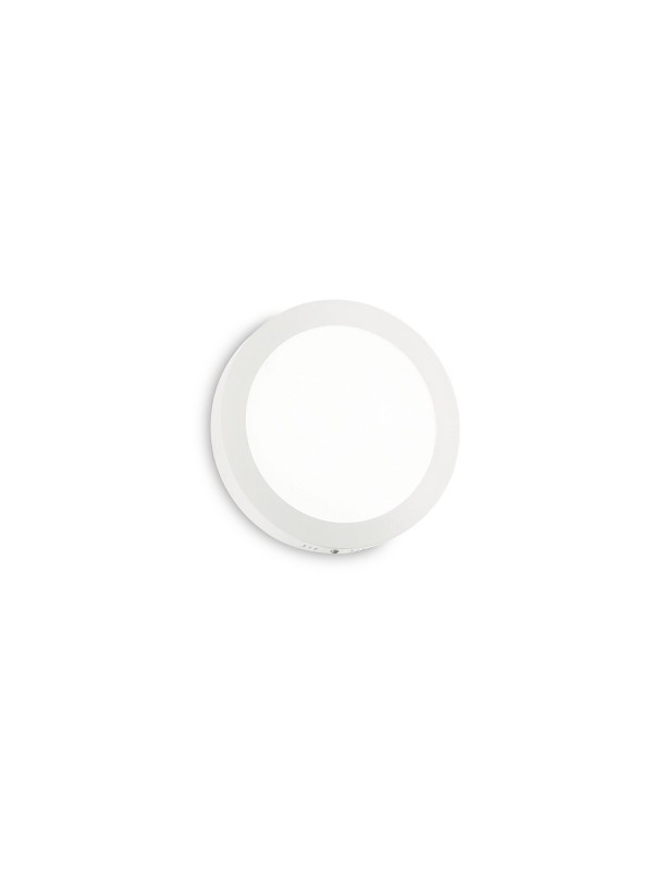 Настінний світильник Ideal lux Universal AP1 12W Round Bianco (138596)