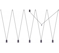 Люстра-підвіс Nowodvorski 7825 MORE EYE V BLACK PL