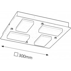Стельовий світильник Rabalux 5725 Ruben