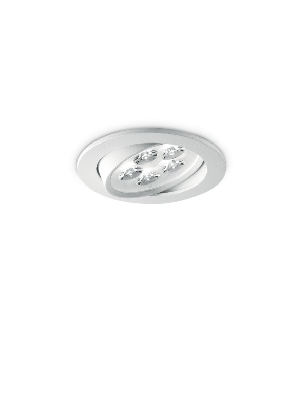 Точковий врізний світильник Ideal lux Delta FI5 Bianco (62402)