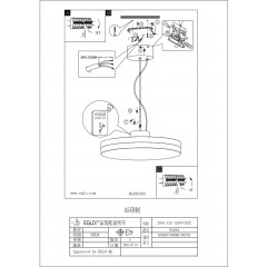 Люстра-підвіс Eglo 95494 Sortino-s (smart LIGHTING)