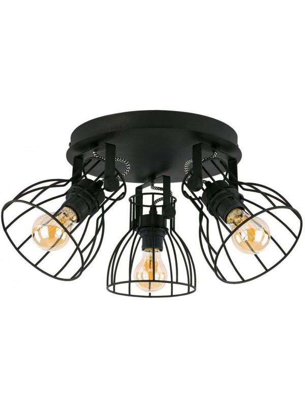 Спот з трьома лампами TK lighting 2123 Alano Black