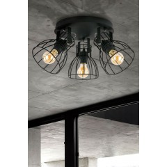 Спот з трьома лампами TK lighting 2123 Alano Black