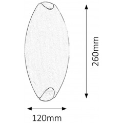 Настінний світильник Rabalux 5726 Opale