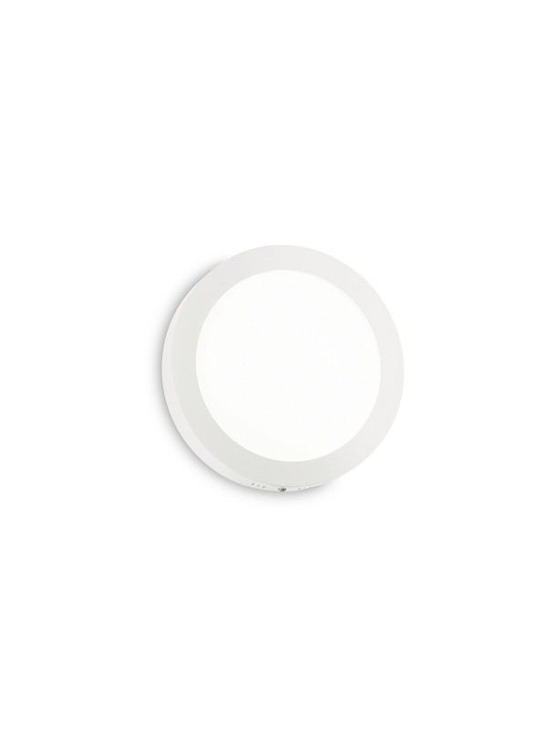 Настінний світильник Ideal lux Universal AP1 18W Round Bianco (138602)