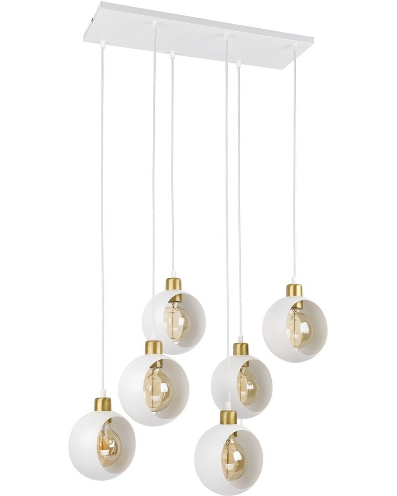 Люстра-підвіс TK lighting Cyklop White 2746