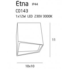 Точковий накладний світильник Maxlight C0143 Etna