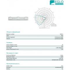 Світильник для ванної Eglo 64912 Romendo