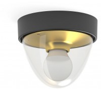 Стельовий вуличний світильник Nowodvorski 7976 NOOK BLACK/GOLD PL