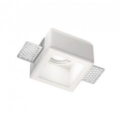 Точковий врізний світильник Ideal lux 229997 Samba Square D55 Bianco