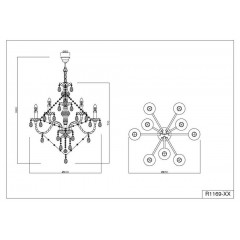 Люстра Trio Luster R1169-00