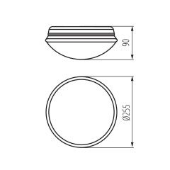 Стельовий світильник Kanlux 19061 Daba LED Eco DL-10O