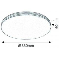 Стельовий світильник Rabalux 3345 OSCAR