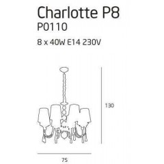 Люстра Maxlight P0110 Charlotte