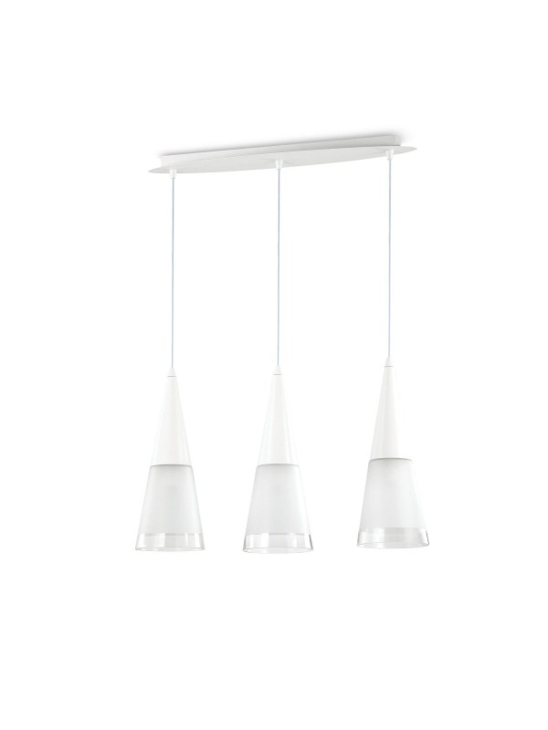 Люстра-підвіс Ideal lux CONO SB3 BIANCO (112381)