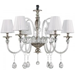 Люстра Ideal lux 174945 Romantic SP6 Argento