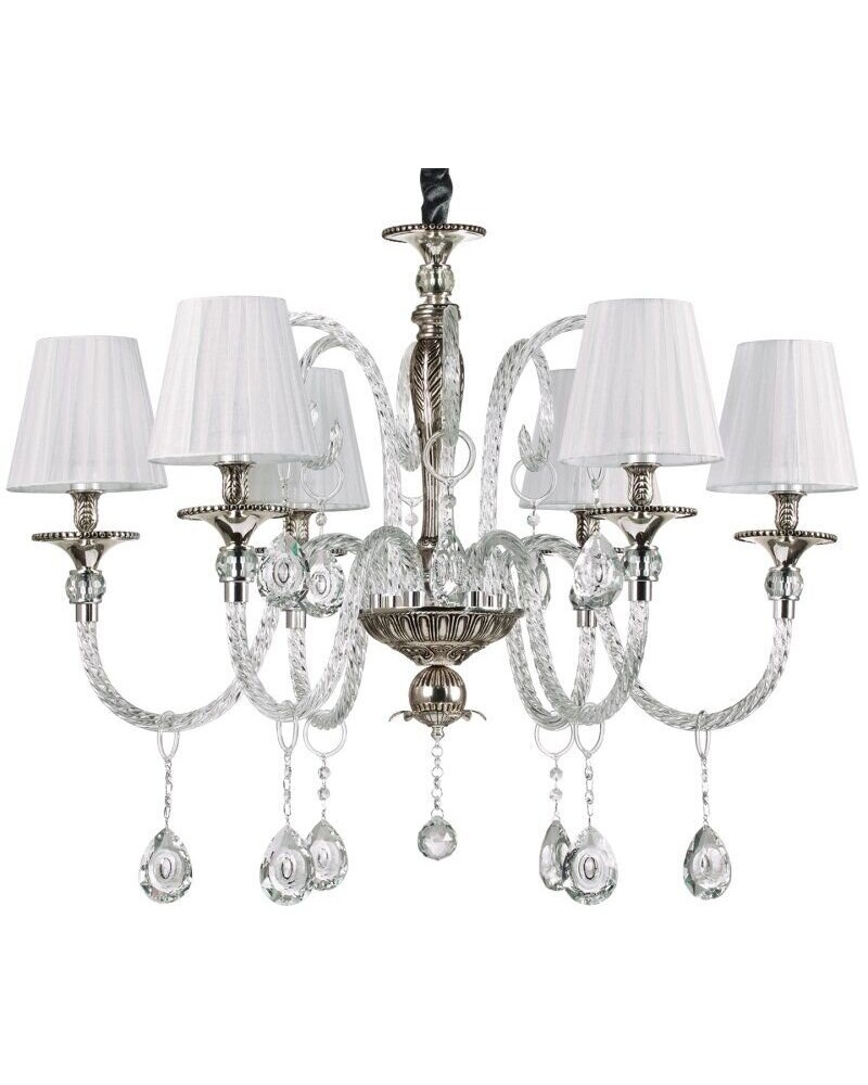 Люстра Ideal lux 174945 Romantic SP6 Argento