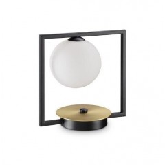 Декоративна настільна лампа Ideal lux 248400 Culto TL1 Nero