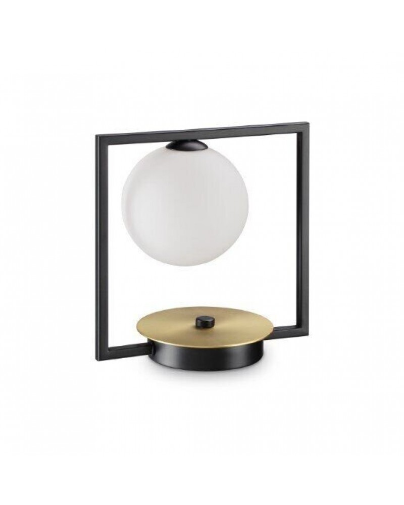 Декоративна настільна лампа Ideal lux 248400 Culto TL1 Nero
