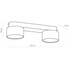 Спот з двома лампами TK LIGHTING 6141