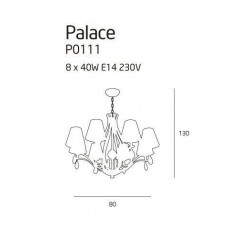 Люстра Maxlight P0111 Palace