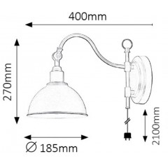 Бра декоративне Rabalux Marc 2273