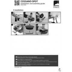 Бра спрямованого світла Eglo COSSANO-SPOT 98158