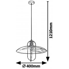 Люстра-підвіс Rabalux 5000 VIDA