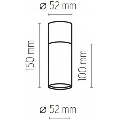 Точковий накладний світильник TK LIGHTING 4426