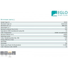 Спот-система Eglo 93134 Riccio 2