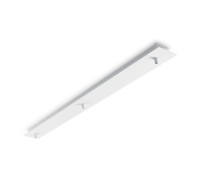 Аксесуар Ideal lux Rosone Metallo 3 Luci Bianco (122854)