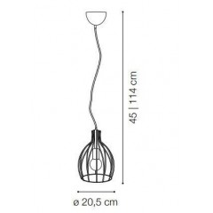 Люстра-підвіс Ideal lux 200880 Ampolla-2 SP1 Bianco