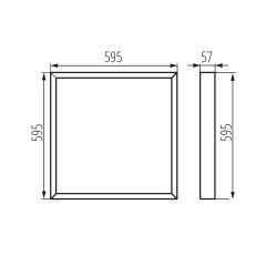 Стельовий світильник Kanlux 25790 Towe LED 36W-NW