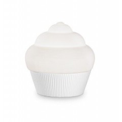 Декоративна настільна лампа Ideal lux 248479 Cupcake TL1 Small Bianco