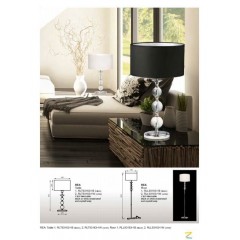 Декоративна настільна лампа Zuma Line RLT93163-1W Rea