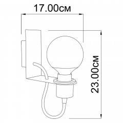 Бра декоративне Imperium Light Calypso 56117.05.05