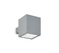 Вулична підсвітка фасаду Ideal lux Snif AP1 Square Grigio (118666)