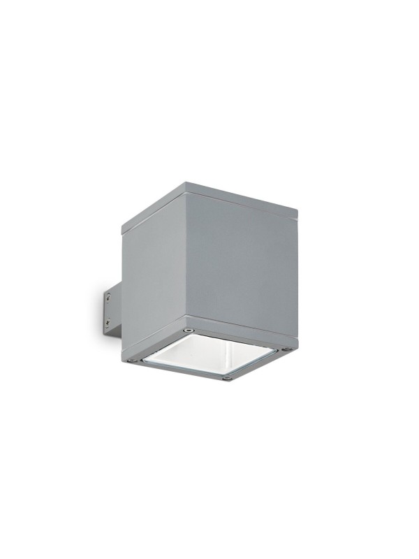 Вулична підсвітка фасаду Ideal lux Snif AP1 Square Grigio (118666)