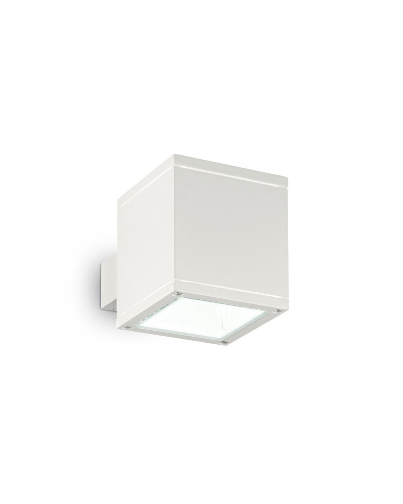 Вулична підсвітка фасаду Ideal lux Snif AP1 Square Bianco (144276)