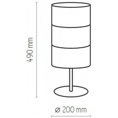 Декоративна настільна лампа TK LIGHTING 5058