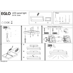 Стельовий світильник Eglo 39464 Escondida