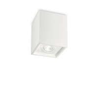 Точковий накладний світильник Ideal lux Oak PL1 Square Bianco (150468)