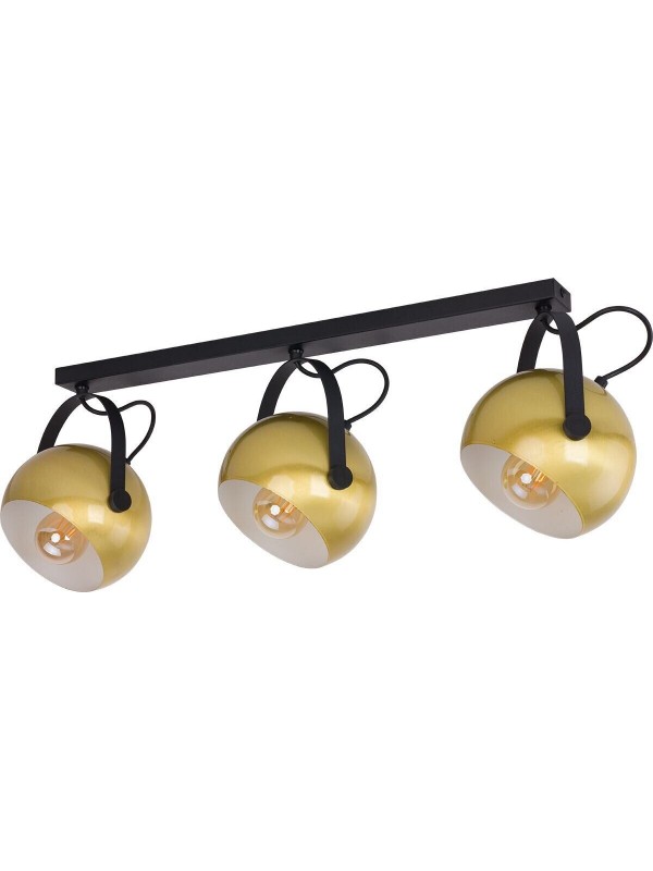 Спот з трьома лампами TK lighting Parma Gold 4196