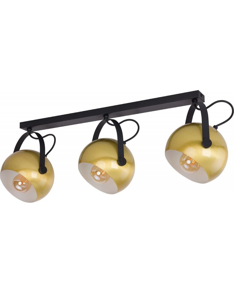 Спот з трьома лампами TK lighting Parma Gold 4196