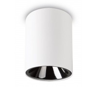 Точковий накладний світильник Ideal lux 205977 Nitro 15W Round Bianco