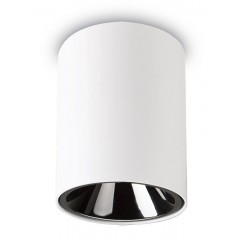 Точковий накладний світильник Ideal lux 205977 Nitro 15W Round Bianco